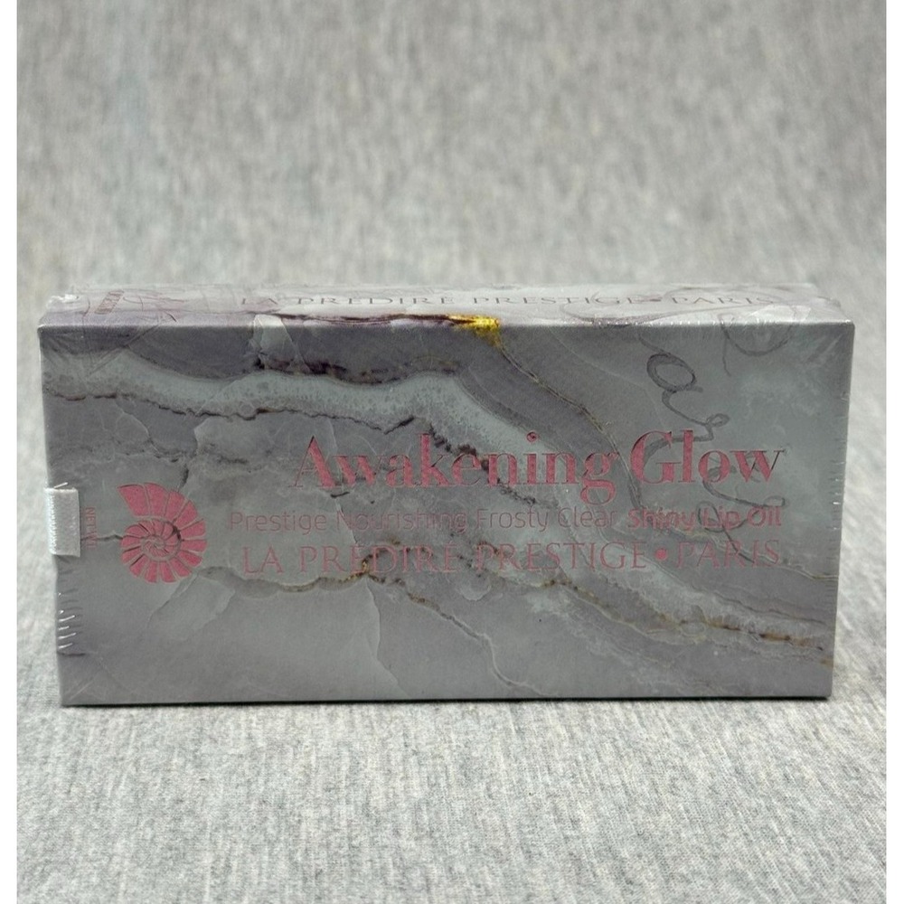 La‎ Prédire Prestige Paris Awakening Glow Lip Oil Frosty Clear New Sealed